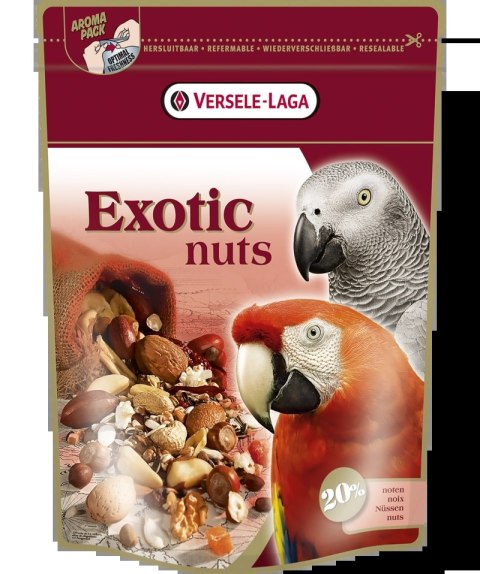 Versele-Laga Exotic Nuts - Mieszanka Orzechowa Dla Dużych Papug 750g Versele-Laga Versele-Laga Exotic Nuts - Mieszanka Orzechowa Dla Dużych Papug 750g Versele-Laga