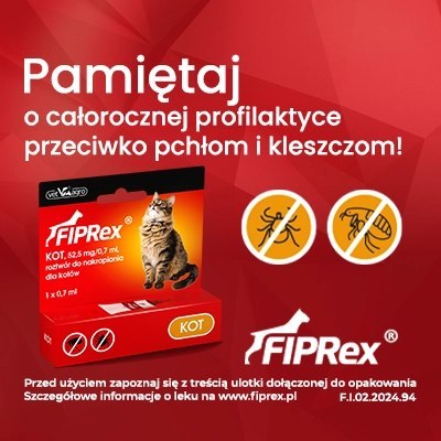 Vet-Agro Fiprex Dla Kota 0,7ml Vet-Agro Vet-Agro Fiprex Dla Kota 0,7ml Vet-Agro