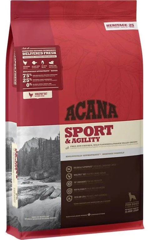 Acana Heritage Sport & Agility 11,4kg Acana Acana Heritage Sport & Agility 11,4kg Acana