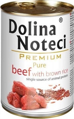 Dolina Noteci Premium Pure Wołowina Z Ryżem Brązowym 800g Dolina Noteci