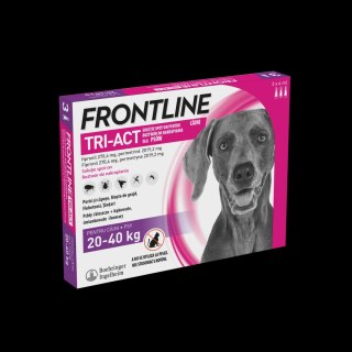 FRONTLINE Tri-Act Dla Psów 3x4ml Frontline (Boehringer Ingelheim)