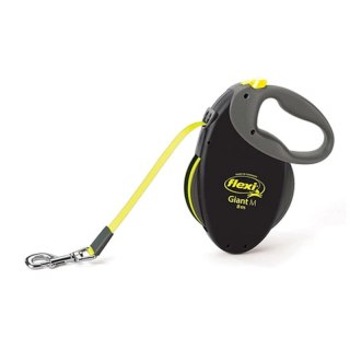 Flexi Smycz Giant Taśma M 8m Do 25kg Neon Flexi