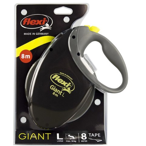 Flexi Smycz Oryginalna Giant L Taśma 8m Do 50 kg - Neon Flexi Flexi Smycz Oryginalna Giant L Taśma 8m Do 50 kg - Neon Flexi