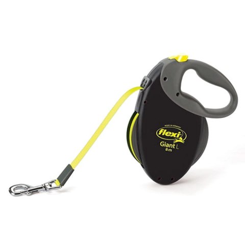 Flexi Smycz Oryginalna Giant L Taśma 8m Do 50 kg - Neon Flexi Flexi Smycz Oryginalna Giant L Taśma 8m Do 50 kg - Neon Flexi