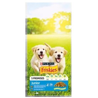 PURINA Friskies Junior Z Kurczakiem Mlekiem I Warzywami 15kg Friskies