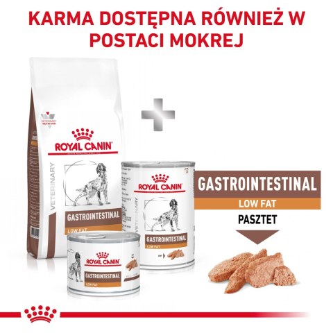 ROYAL CANIN Gastrointestinal Low Fat 12kg Royal Canin weterynaria ROYAL CANIN Gastrointestinal Low Fat 12kg Royal Canin weterynaria