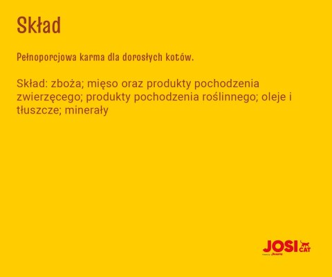 JosiCat Josera Tasty Beef 10kg JosiCat JosiCat Josera Tasty Beef 10kg JosiCat