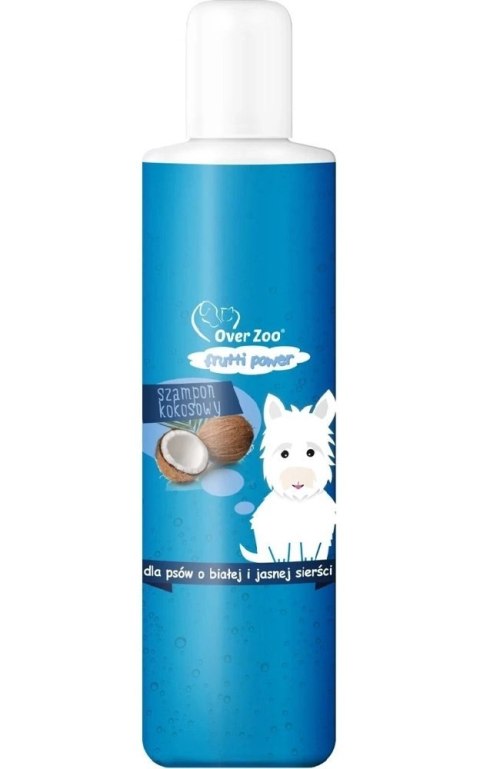OVER ZOO Szampon Frutti Power Kokosowy Dla Psów O Białej Sierści 200ml Over Zoo OVER ZOO Szampon Frutti Power Kokosowy Dla Psów O Białej Sierści 200ml Over Zoo