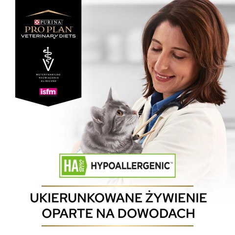 PURINA Pro Plan Veterinary Diets HA Hypoallergenic Cat 1,3kg PRO PLAN Veterinary Diets PURINA Pro Plan Veterinary Diets HA Hypoallergenic Cat 1,3kg PRO PLAN Veterinary Diets