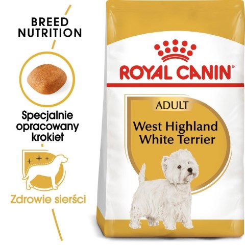 ROYAL CANIN West Highland White Terrier Adult 3kg Royal Canin ROYAL CANIN West Highland White Terrier Adult 3kg Royal Canin