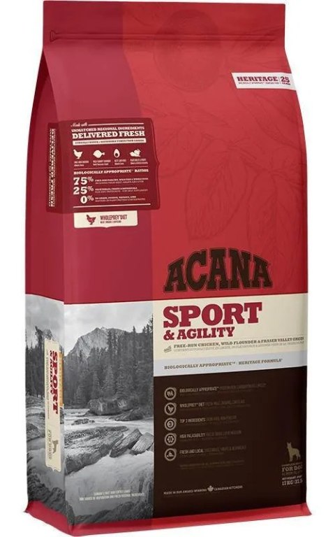 Acana Heritage Sport & Agility 17kg Acana Acana Heritage Sport & Agility 17kg Acana