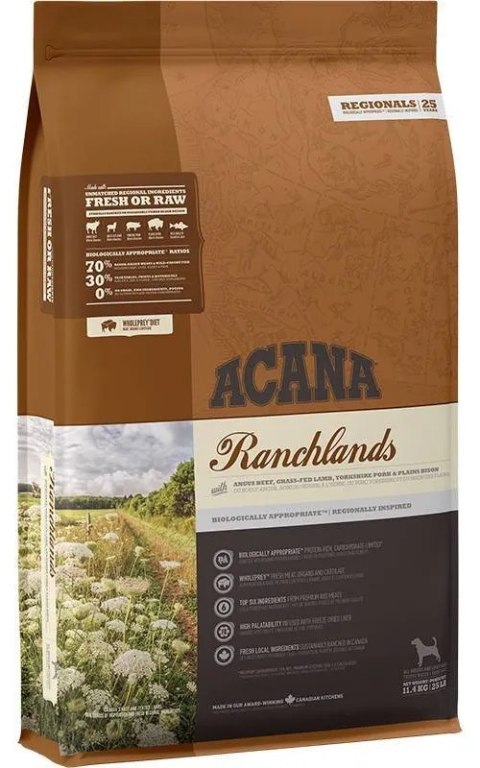 Acana Regionals Ranchlands Dog 11,4kg Acana Acana Regionals Ranchlands Dog 11,4kg Acana