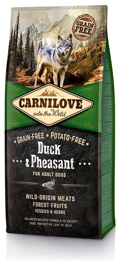 Carnilove Duck & Pheasant For Adult 12kg Carnilove Carnilove Duck & Pheasant For Adult 12kg Carnilove