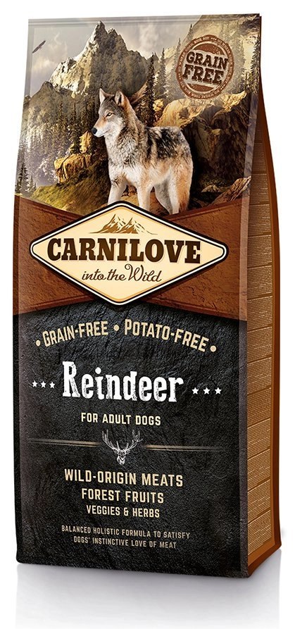 Carnilove Reindeer For Adult 12kg Carnilove Carnilove Reindeer For Adult 12kg Carnilove
