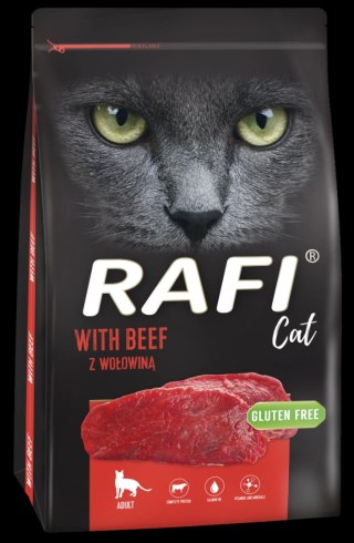 Dolina Noteci Rafi Cat Karma Sucha Dla Kota Z Wołowiną 7kg Dolina Noteci