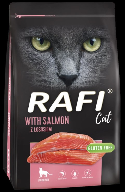 Dolina Noteci Rafi Cat Karma Sucha Dla Kotów Sterylizowanych Z Łososiem 7kg Dolina Noteci