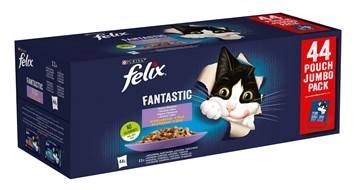 Felix Fantastic Mix Mięsny W Galaretce 44x85g Felix Felix Fantastic Mix Mięsny W Galaretce 44x85g Felix