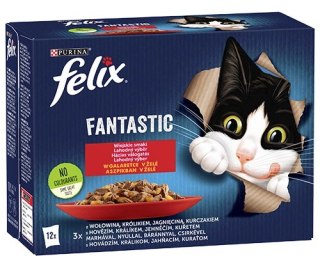 Felix Fantastic Wiejskie Smaki W Galaretce 12x85g Felix