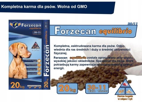 Forzecan Equilibrio 45% MIĘSA bez GMO 20kg Forzecan Forzecan Equilibrio 45% MIĘSA bez GMO 20kg Forzecan