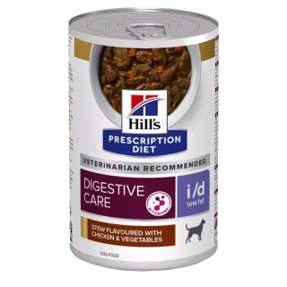 Hill's PD Prescription Diet Canine i/d Low Fat Gulasz 354g Hills