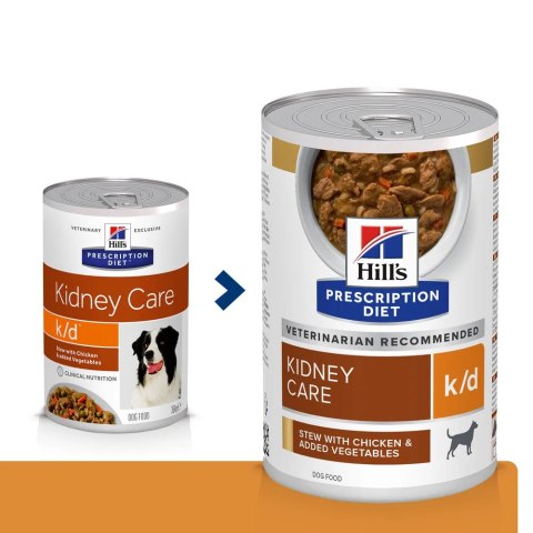 Hill's PD Prescription Diet Canine k/d Gulasz 354g Hills Hill's PD Prescription Diet Canine k/d Gulasz 354g Hills