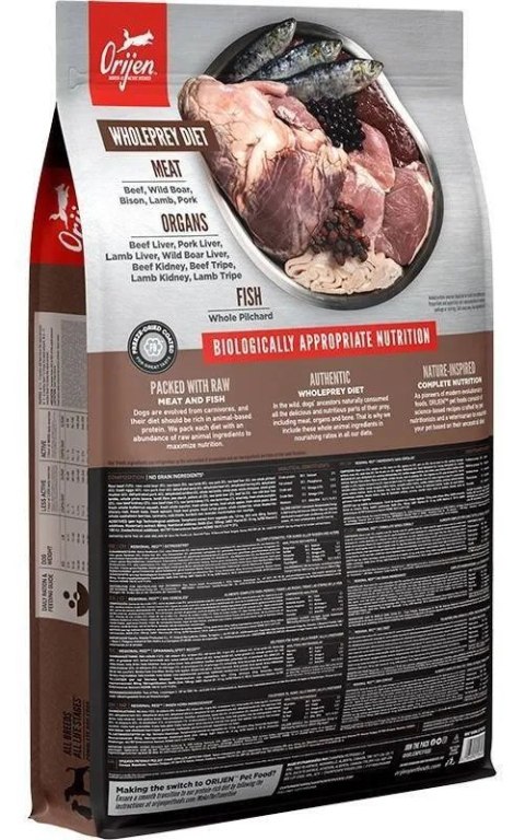 Orijen Regional Red Dog 6kg Orijen Orijen Regional Red Dog 6kg Orijen