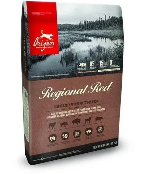Orijen Regional Red Dog 6kg Orijen Orijen Regional Red Dog 6kg Orijen