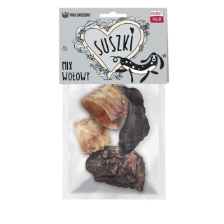 Paka Zwierzaka Suszki Mix Wołowy 100g Paka Zwierzaka