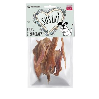 Paka Zwierzaka Suszki Pierś Z Kurczaka 100g Paka Zwierzaka