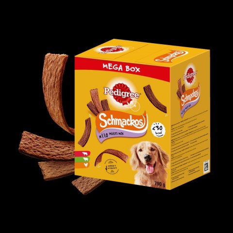 Pedigree Mega Box Schmackos 790g Pedigree Pedigree Mega Box Schmackos 790g Pedigree