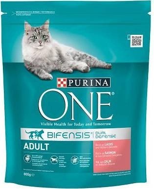 Purina One Cat Adult Karma Z Łososiem Dla Kota 800g PURINA ONE