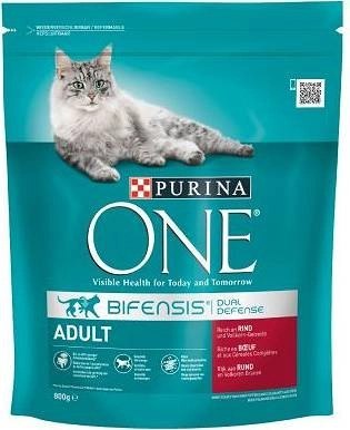 Purina One Cat Adult Karma Z Wołowiną Dla Kota 800g PURINA ONE