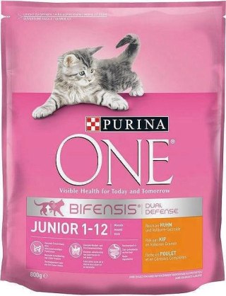 Purina One Junior Karma Z Kurczakiem Dla Kociąt 800g PURINA ONE