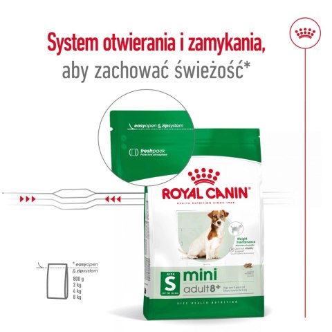 ROYAL CANIN Mini Adult +8 8kg Royal Canin ROYAL CANIN Mini Adult +8 8kg Royal Canin