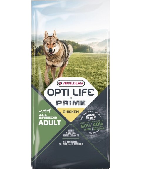 Versele-Laga Opti Life Prime Adult Chicken 12,5kg Versele-Laga Versele-Laga Opti Life Prime Adult Chicken 12,5kg Versele-Laga