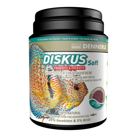 DENNERLE Główny pokarm do paletek Diskus Soft, 1000 ml (7522) DENNERLE Główny pokarm do paletek Diskus Soft, 1000 ml (7522)