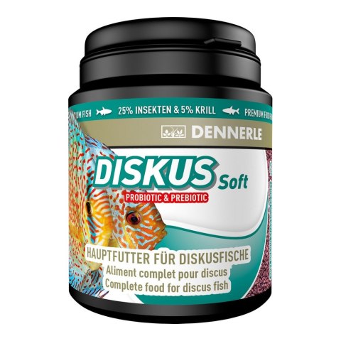 DENNERLE Główny pokarm do paletek Diskus Soft, 200 ml (7521) DENNERLE Główny pokarm do paletek Diskus Soft, 200 ml (7521)