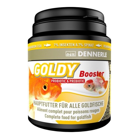 DENNERLE Pokarm podstawowy dla wszystkich złotych rybek Goldy Booster, 200 ml (7515) DENNERLE Pokarm podstawowy dla wszystkich złotych rybek Goldy Booster, 200 ml (7515)