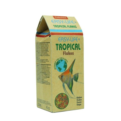 Easy-Life tropical flakes 250 ml, pokarm dla ryb (ELT0250) Easy-Life tropical flakes 250 ml, pokarm dla ryb (ELT0250)
