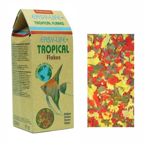 Easy-Life tropical flakes 250 ml, pokarm dla ryb (ELT0250) Easy-Life tropical flakes 250 ml, pokarm dla ryb (ELT0250)