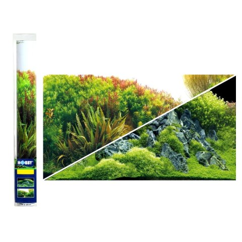 HOBBY Tło do akwarium Planted River/Green Rocks 120x50 (31045) HOBBY Tło do akwarium Planted River/Green Rocks 120x50 (31045)