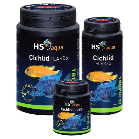 HS AQUA CICHLID FLAKES 200 ML pokarm dla ryb (0030222) HS AQUA CICHLID FLAKES 200 ML pokarm dla ryb (0030222)