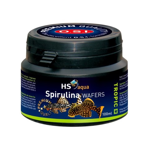 HS AQUA SPIRULINA WAFERS 100 ML pokarm dla ryb (0030190) HS AQUA SPIRULINA WAFERS 100 ML pokarm dla ryb (0030190)