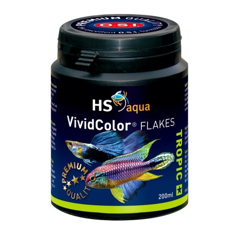 HS AQUA VIVID COLOR FLAKES 200 ML pokarm dla ryb (0030132) HS AQUA VIVID COLOR FLAKES 200 ML pokarm dla ryb (0030132)