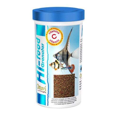 OTTAVI Hi-Food ganular 250ml 120g, pokarm dla ryb (OTMA027) OTTAVI Hi-Food ganular 250ml 120g, pokarm dla ryb (OTMA027)