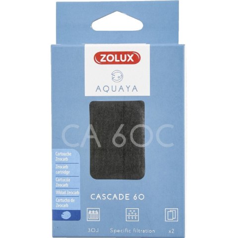 ZOLUX AQUAYA Wkład Zeocarb Cascade 60 (330202) ZOLUX AQUAYA Wkład Zeocarb Cascade 60 (330202)