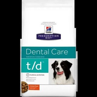 Hill's PD Prescription Diet Canine t/d Dental Care 4kg Hills