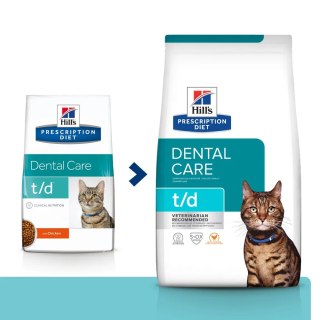 Hill's PD Prescription Diet Feline t/d 3kg Hills