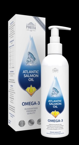POKUSA Atlantic Salmon Oil Dla Psów I Kotów 300ml POKUSA FOR HEALTH