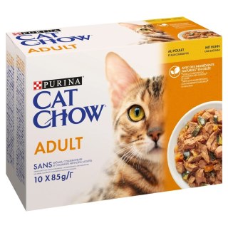 PURINA Cat Chow Adult Kurczak i cukinia Multipack 10x85g Purina Cat Chow